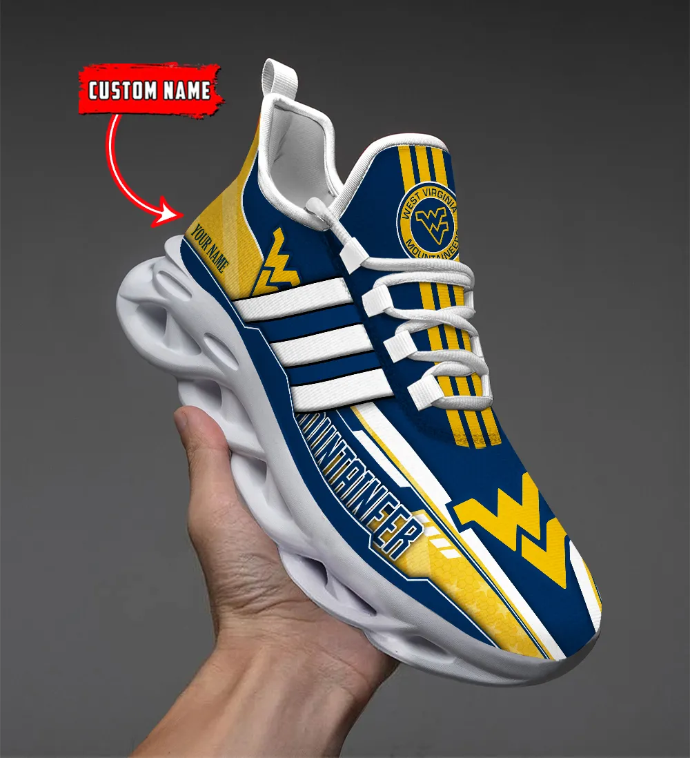 West Virginia Mountaineers Max Soul Shoes Sneakers For Men And Women Calebmatthewhans