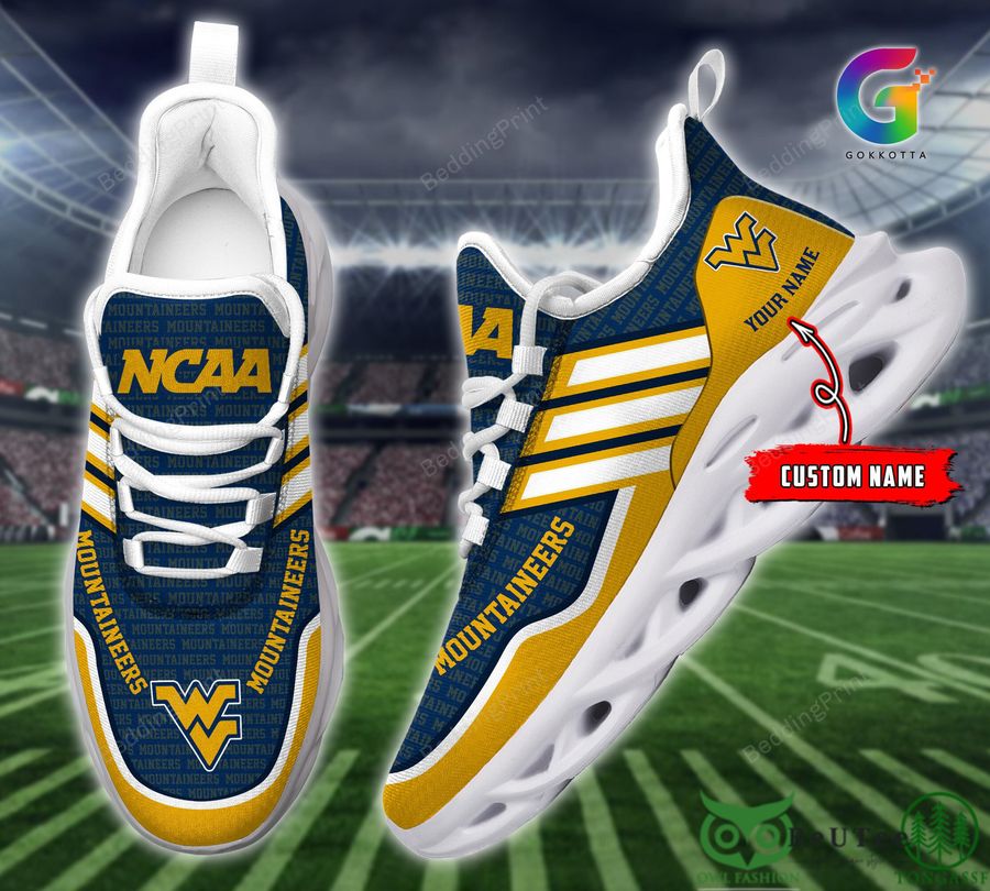 West Virginia Mountaineers Max Soul Shoes Sneakers For Men And Women Calebmatthewhans