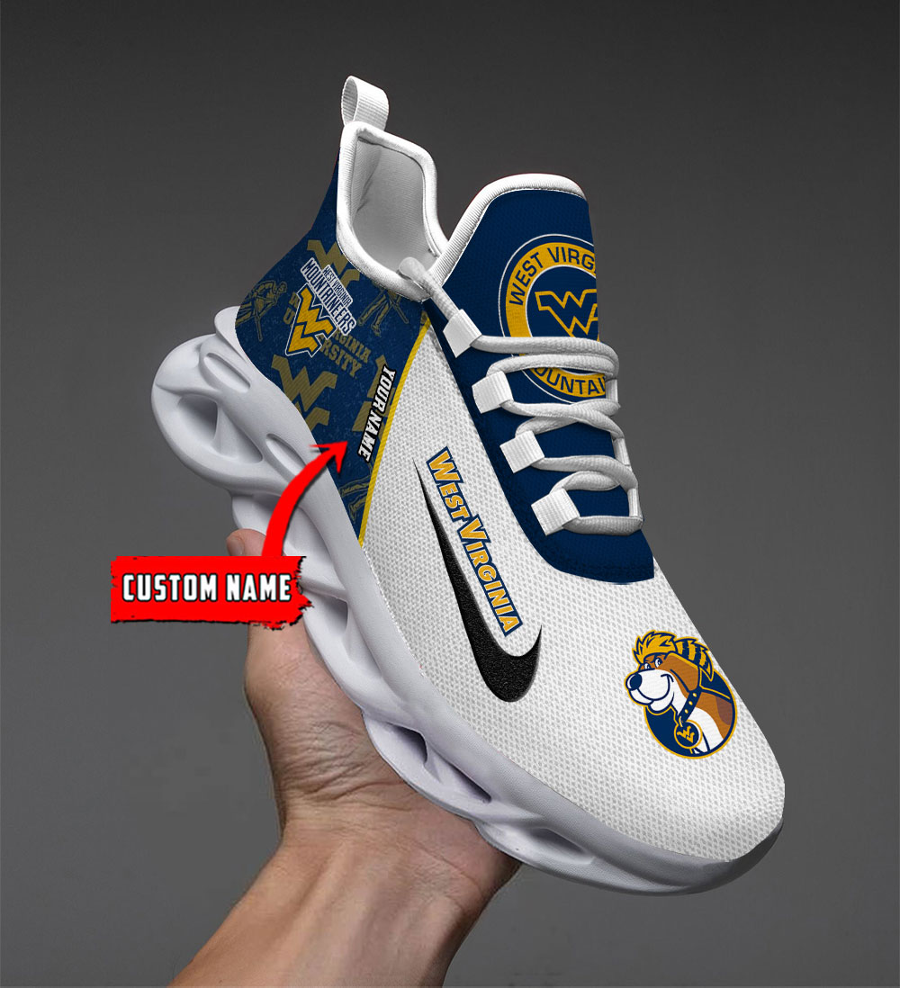 West Virginia Mountaineers Max Soul Shoes Sneakers For Men And Women Calebmatthewhans