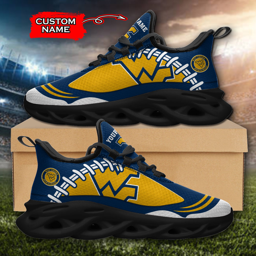 West Virginia Mountaineers NCAA Max Soul Shoes Sneakers For Men And Women Calebmatthewhans