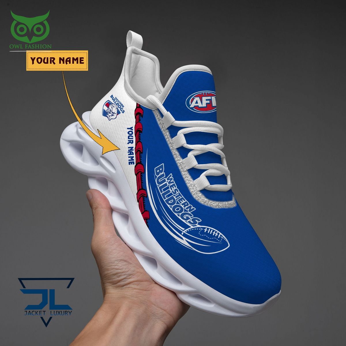 Western Bulldogs Max Soul Shoes Sneakers For Men And Women Calebmatthewhans