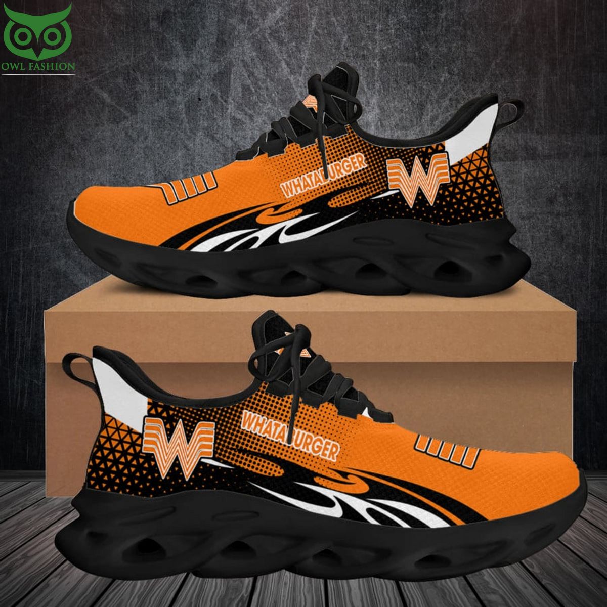Whataburger Max Soul Shoes Sneakers For Men And Women Calebmatthewhans