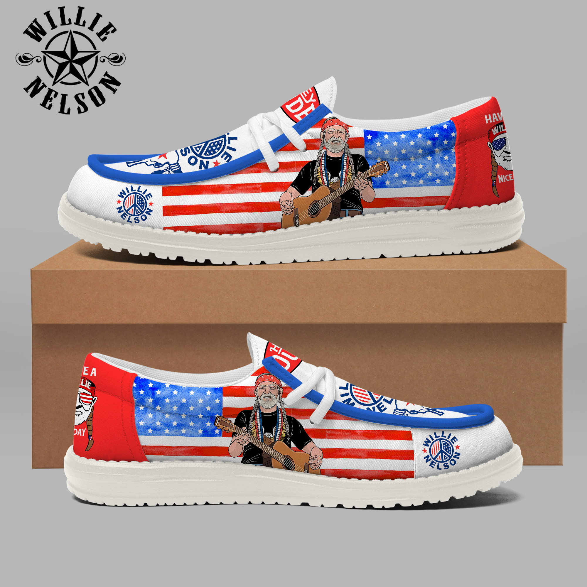 Willie Nelson – Custom Name Hey Dude Calebmatthewhans