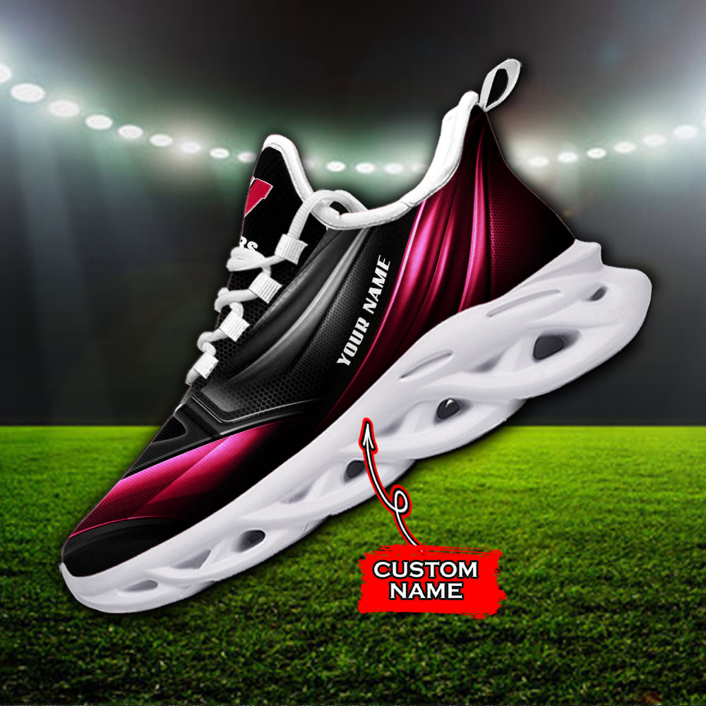 Wisconsin Badgers NCAA Max Soul Shoes Sneakers For Men And Women Calebmatthewhans
