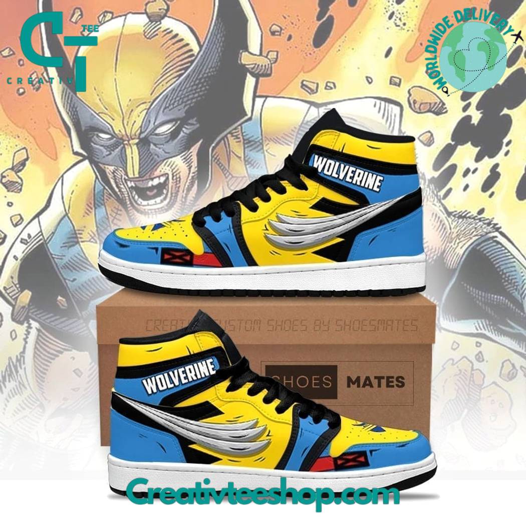 Wolverine AJ1 High Sneakers Shoes For Men And Women Calebmatthewhans